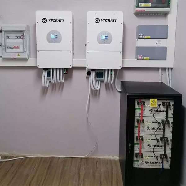 VTCBATT 5kva Off Grid Inverter 40KWH Lifepo4 Battery System In Africa