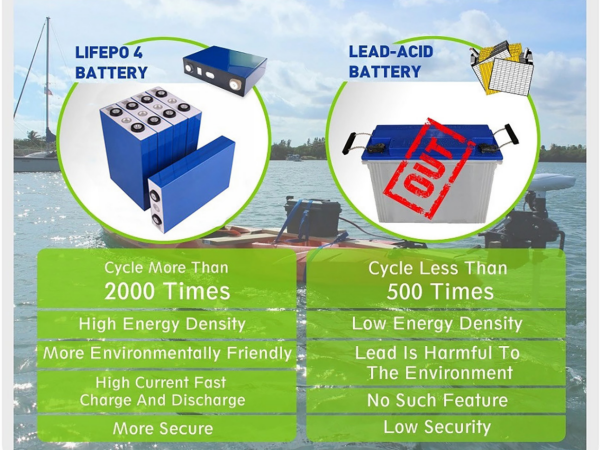 Why VTC Power‘s Best 12V LiFePO4 Battery is the Ideal Choice for Marine Industry