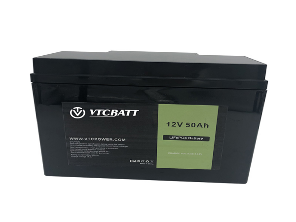 Advantages of Using VTCBATT 12V 50Ah LiFePO4 Battery for B2B Applications