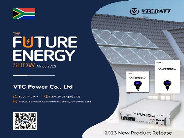 VTCBATT Power nahm an der Future Energy Show Africa 2023 teil
