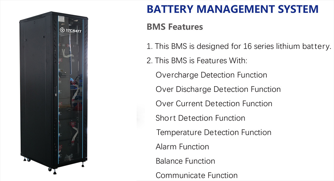 Vxl48600 30Kwh Rack Mount Lifepo4 battery