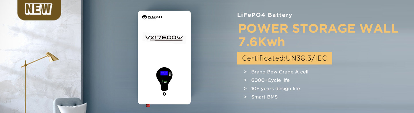 Vxl7600w 7.6Kwh Powerwall Ess Lifepo4 battery
