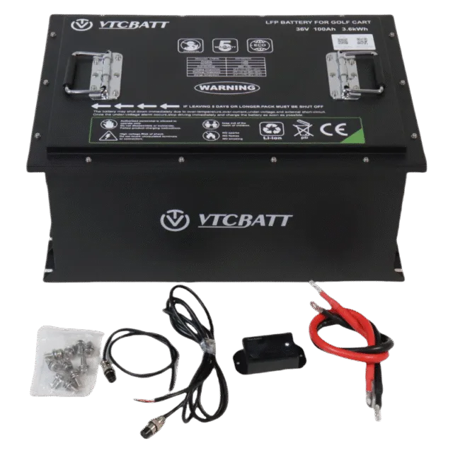 golf cart battery 36V 100AH (1)