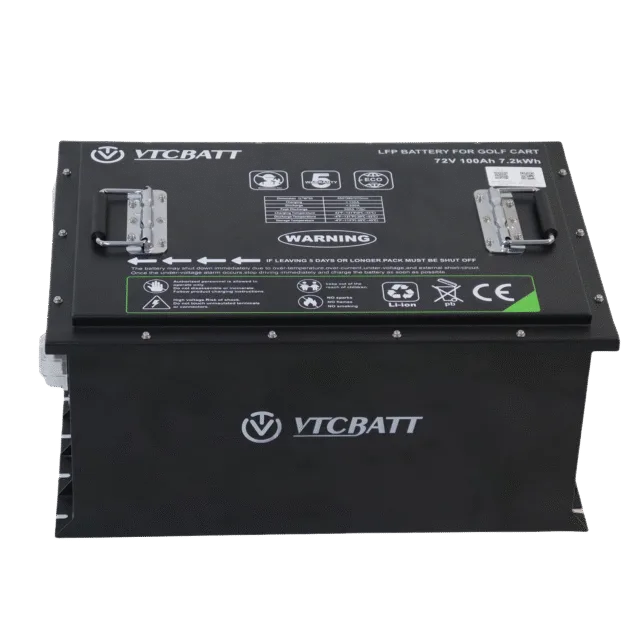 Golf cart battery 72V100AH 4