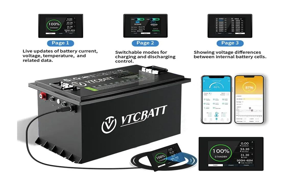 VTCBATT Golf cart battery User Manual Sheet-APP 1