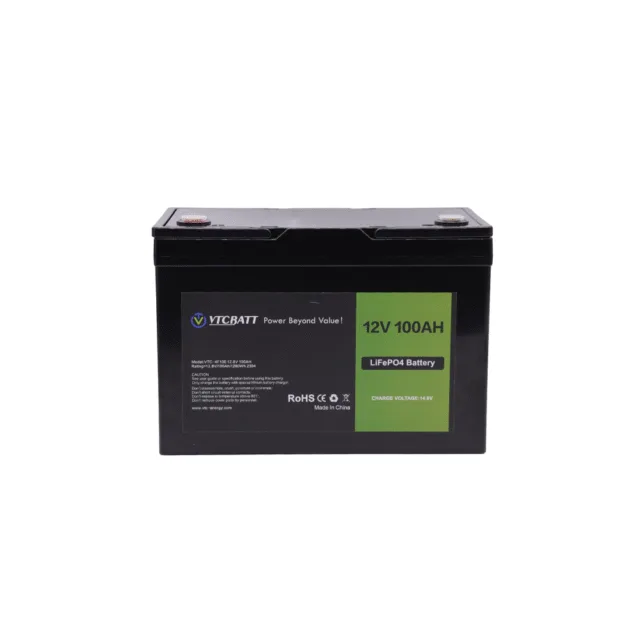 RV Lithium Battery 12V 100AH 1.28KWH